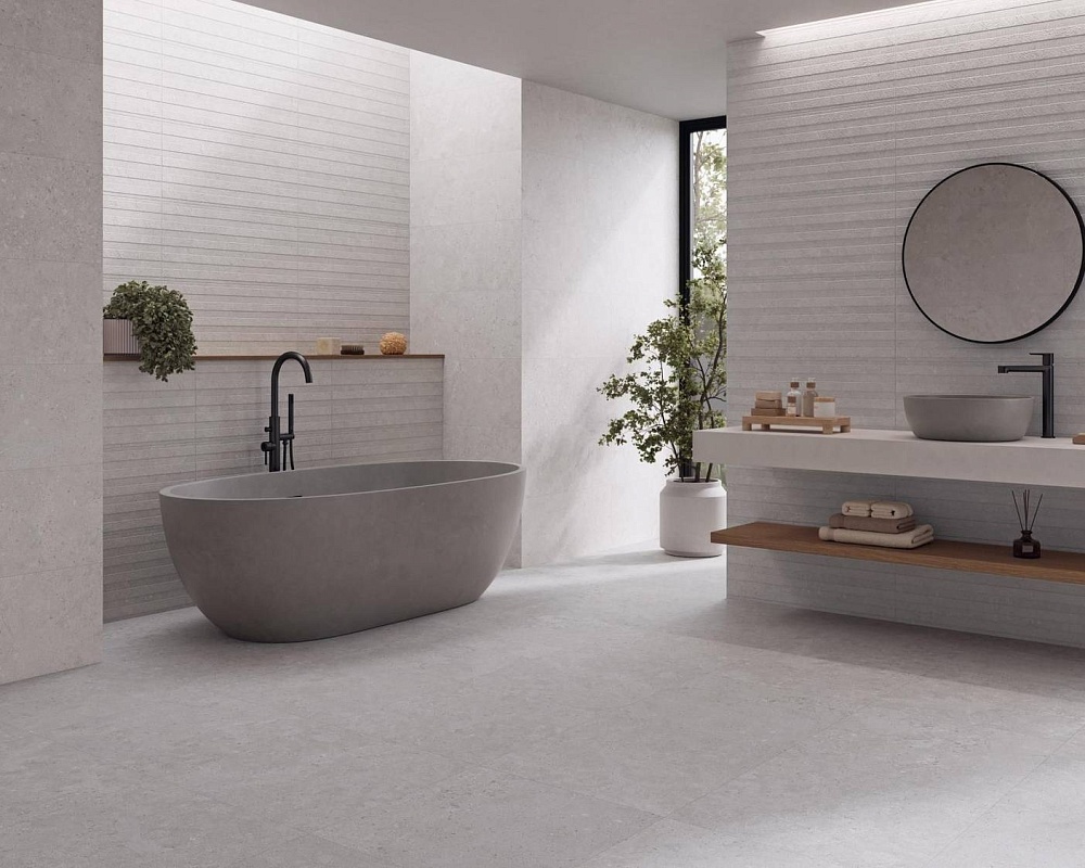 Silver Matt Rect 100x100